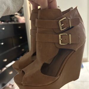 Aldo Wedge Ankle Boots